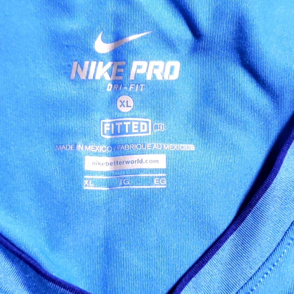 Men's Nike Pro Dri-Fit Fitted T shirt XL - Picture 5 of 5